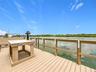 The fishing pier at Barefoot Beach has a cleaning table to clean your fish.