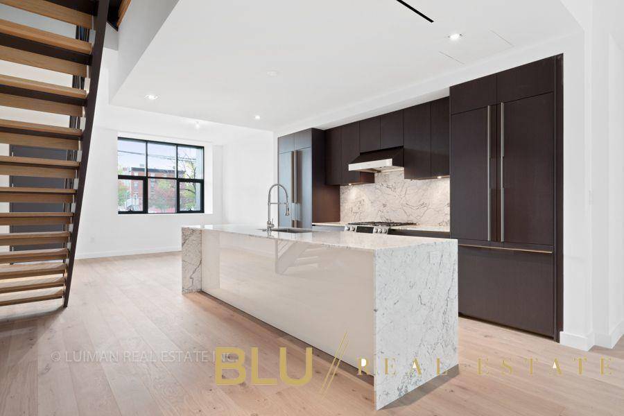 Enjoy living in this brand new, four story townhouse with an expansive layout and roof deck boasting unbelievable Manhattan skyline views.