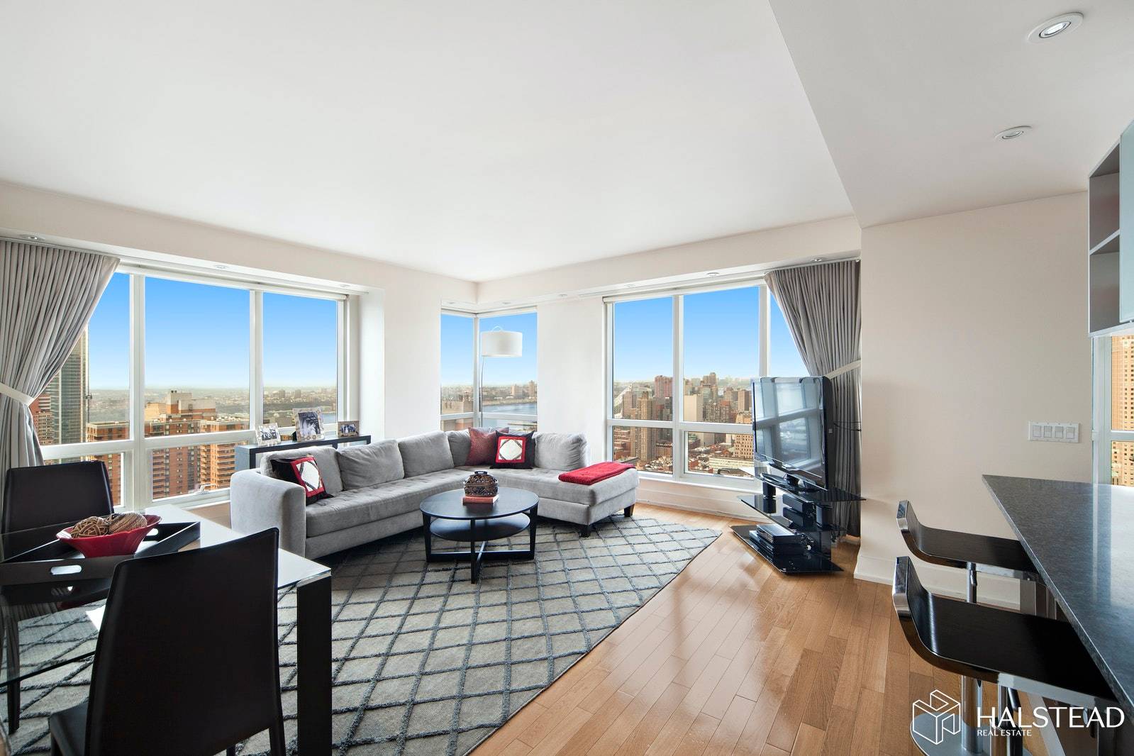 Panoramic views and an exceptional layout define 46B at The Orion spanning 1, 250 sf with two bedrooms and 2 full bathrooms and North and West facing with impeccable views ...