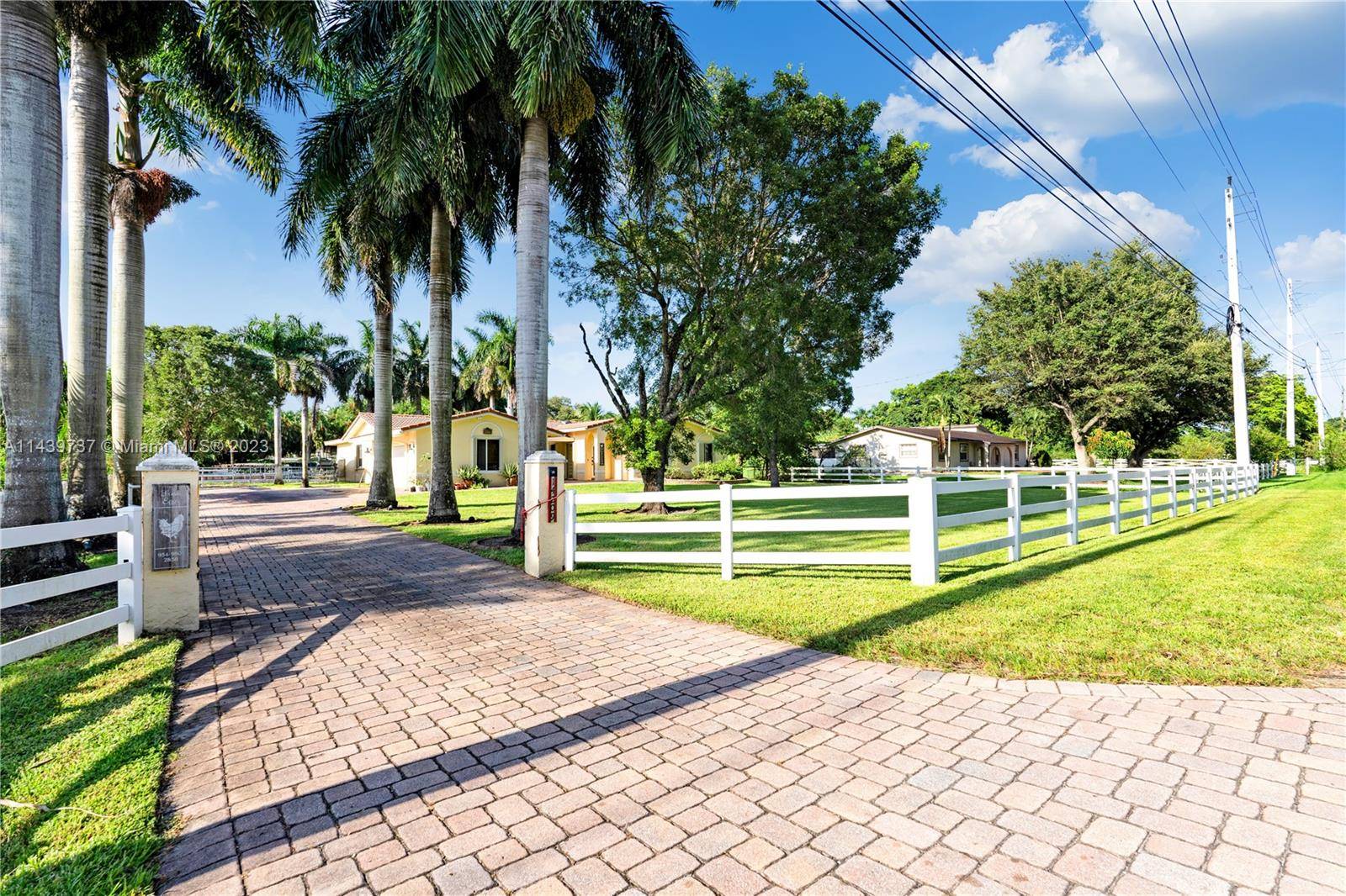Beautiful home located in a quiet equestrian section of Davie.