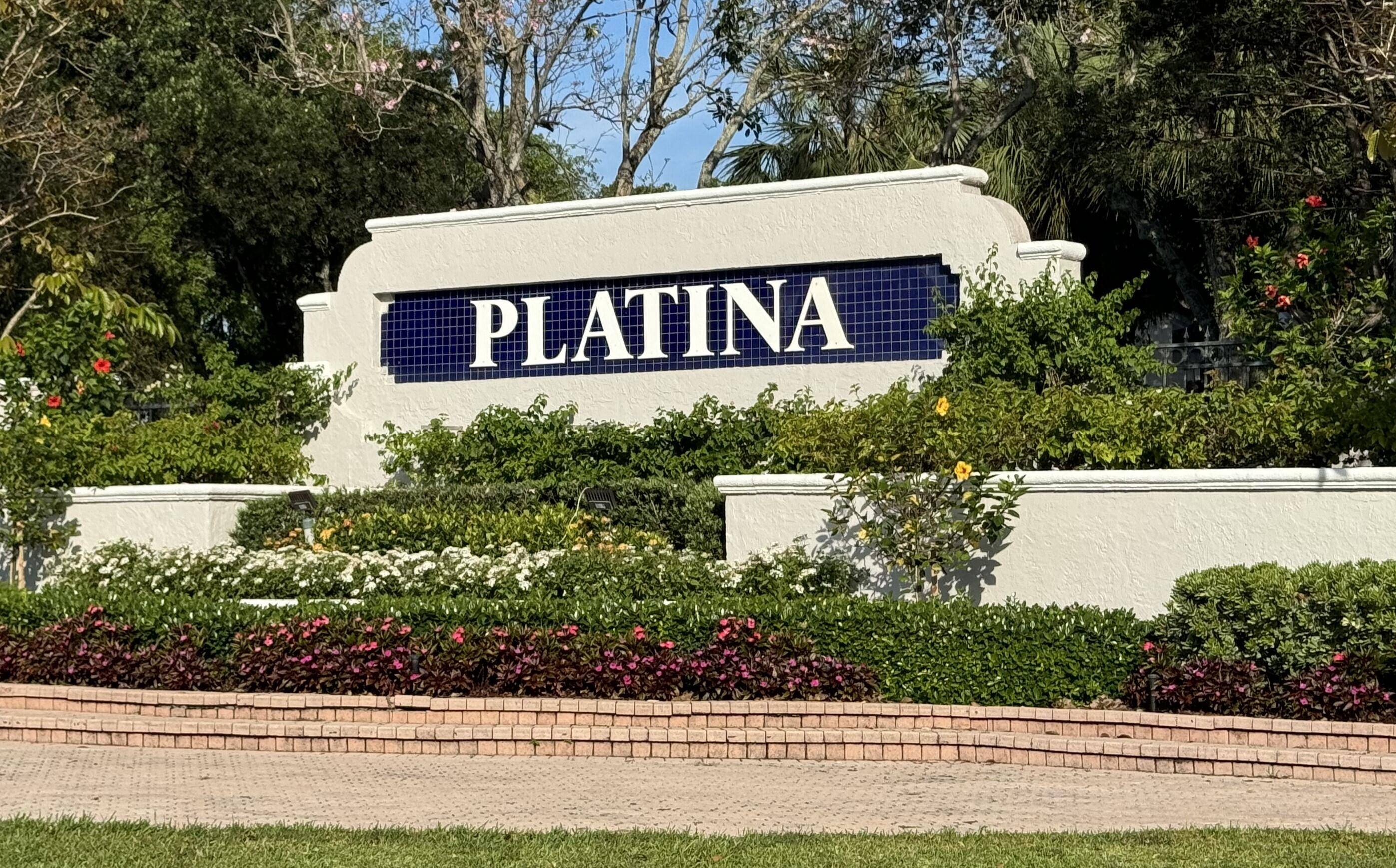Upgraded 3 2 In gated Platina with no equity fees !