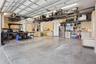3 car garage with built in cabinets