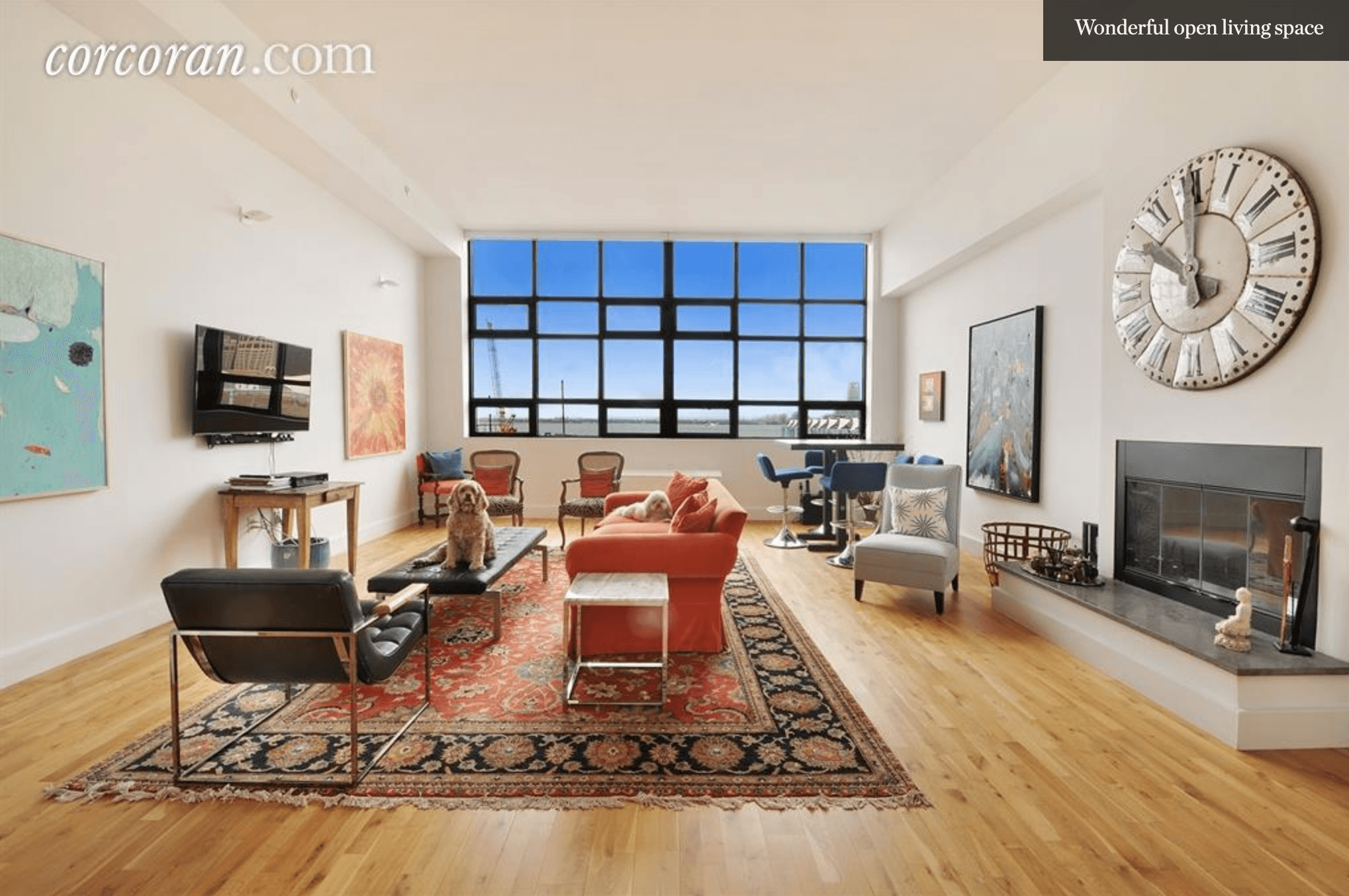 Truly remarkable ! Townhouse living with amazing LIGHT and SPACE in a full service building right in Brooklyn Bridge Park.