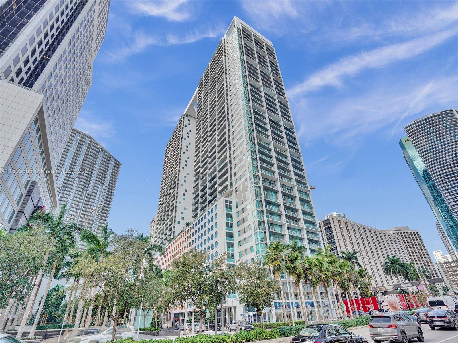 Beautiful 1 bedroom, 1 bathroom residence featuring stunning city and water views, centrally located in the heart of Brickell.