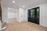 Interior facing front door