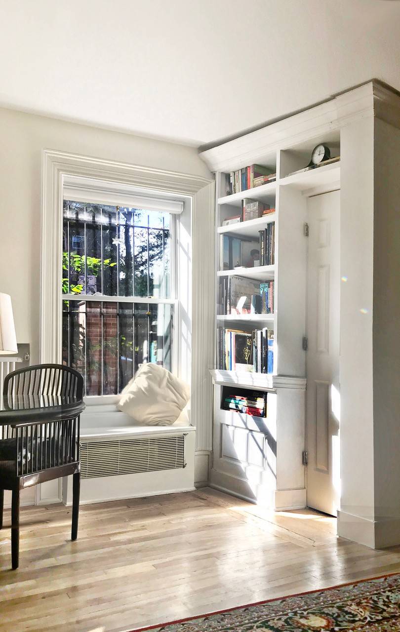 Rare and unique sun filled triplex in a mid 19th century townhouse located on a charming historic West Chelsea block.