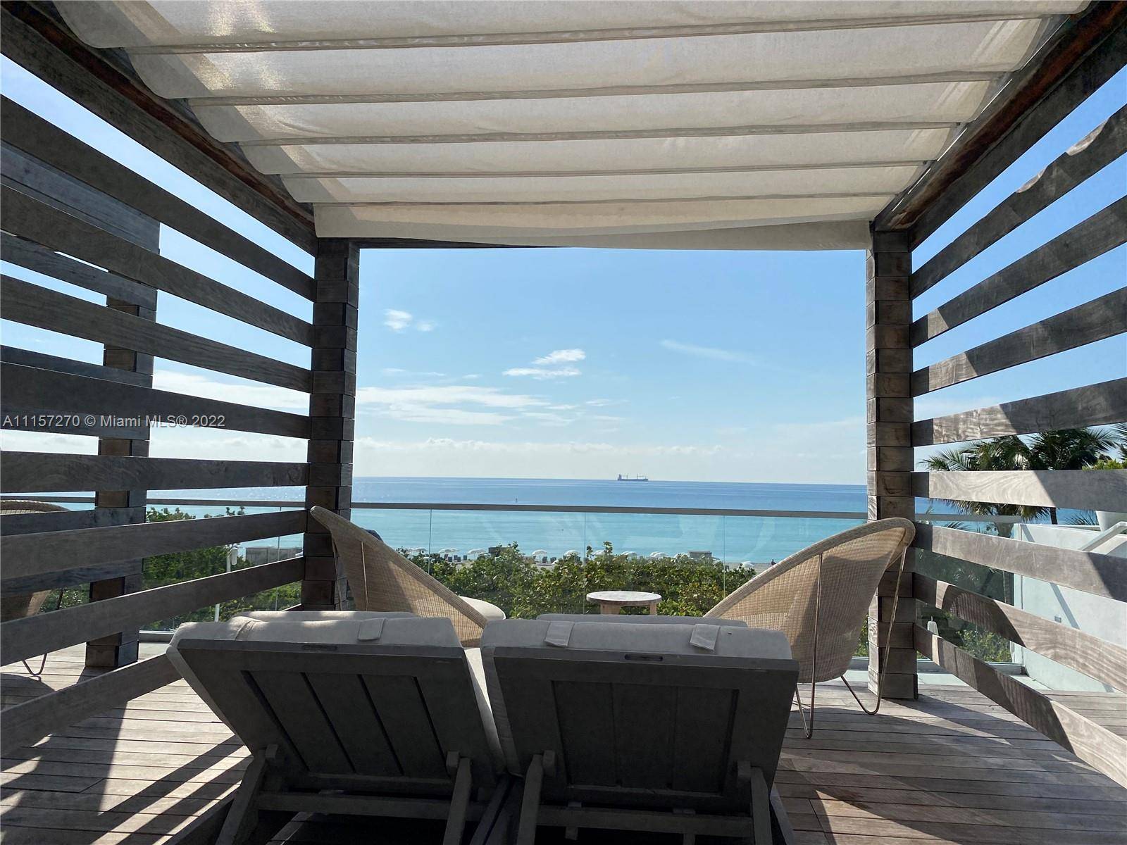 OCEANFRONT RESORT STYLE CONDO THAT SHARES AMENITIES WITH 1 HOTEL, THIS CORNER UNIT 2BED 1BATH with BALCONY FACES WEST, FULLY FURNISHED, 3 POOLS AND JACUZZI CURRENTLY 1 of THE POOLS ...