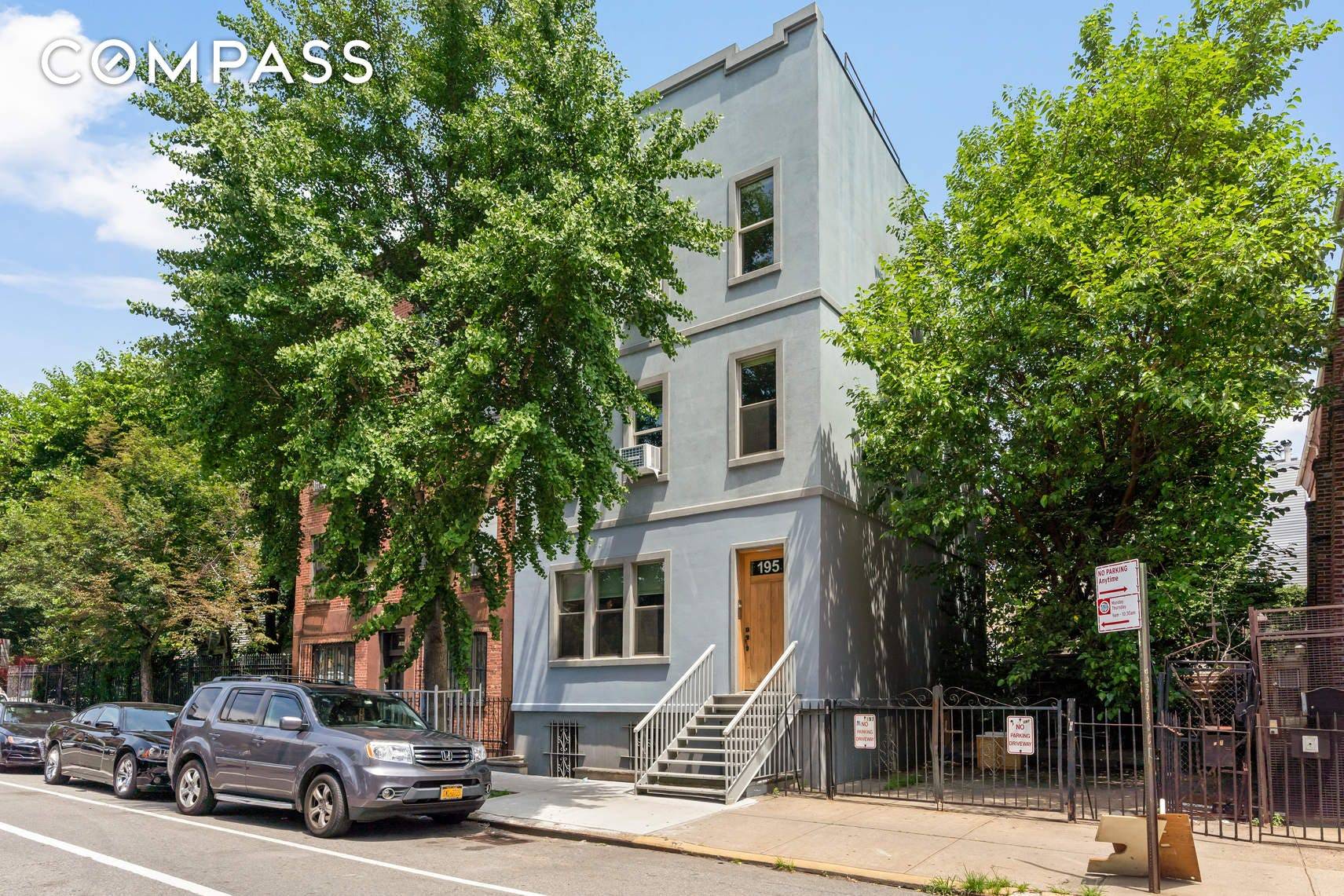 Welcome to 195 N. 5th Street, a remarkable three family home on a tree lined block in prime Williamsburg.
