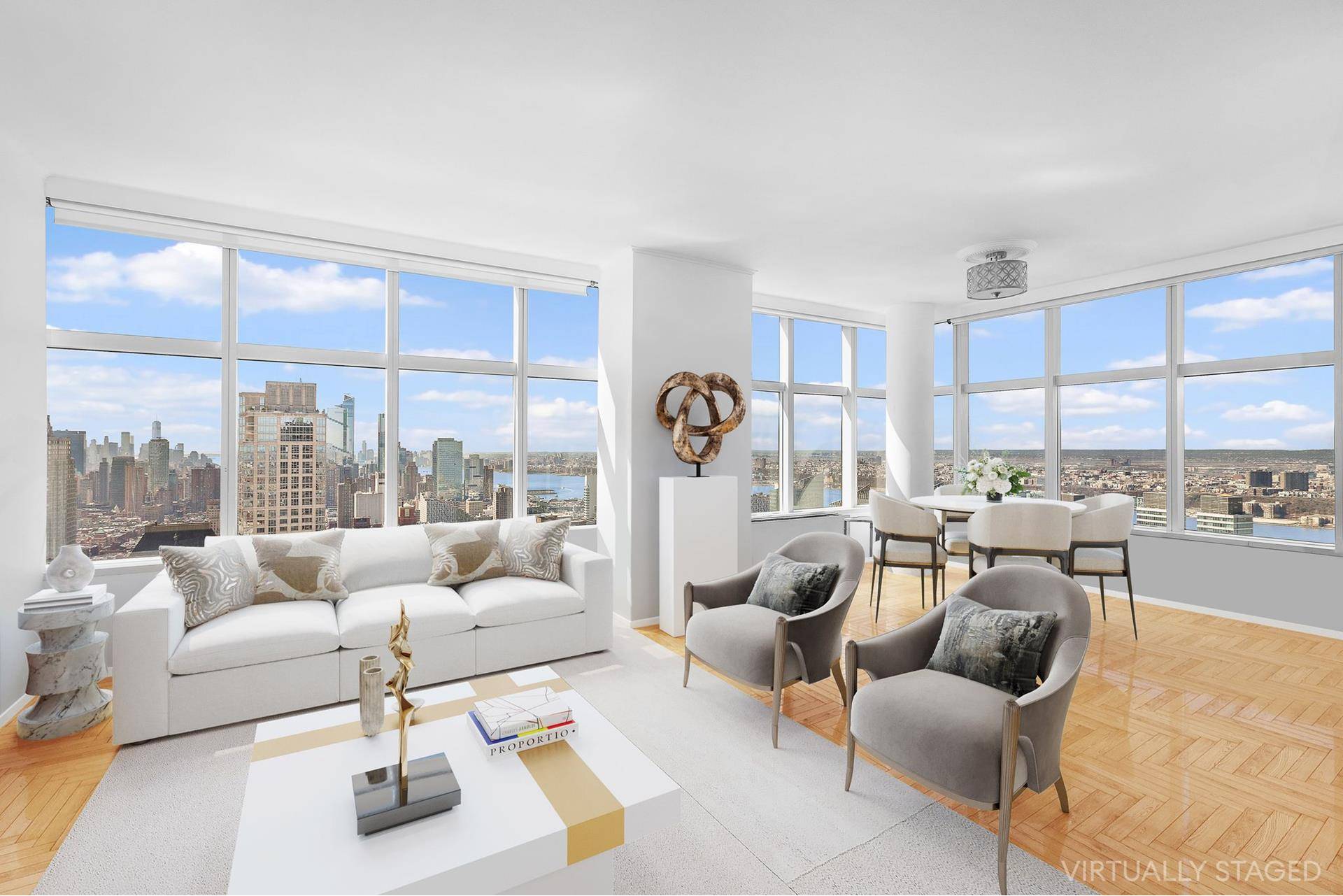 Incredible panoramic views from this fantastic high floor condo.