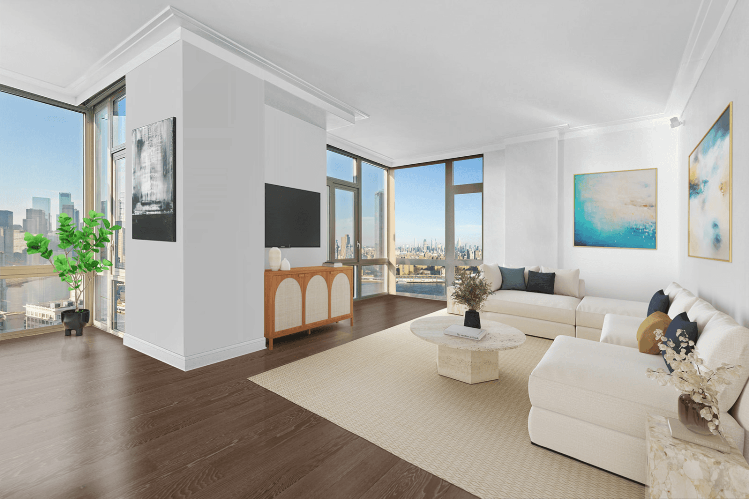 This rare and spacious corner A B combination on the 31st floor at the esteemed J Condominium offers over 2, 500sqft of open living space with 270 degree views of ...