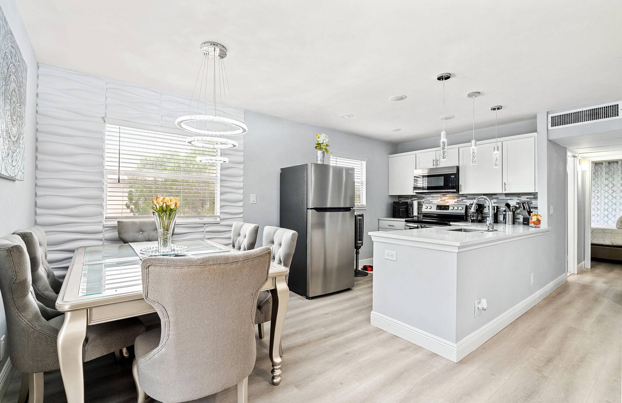 Beautifully renovated 2nd floor Condo is a must see.