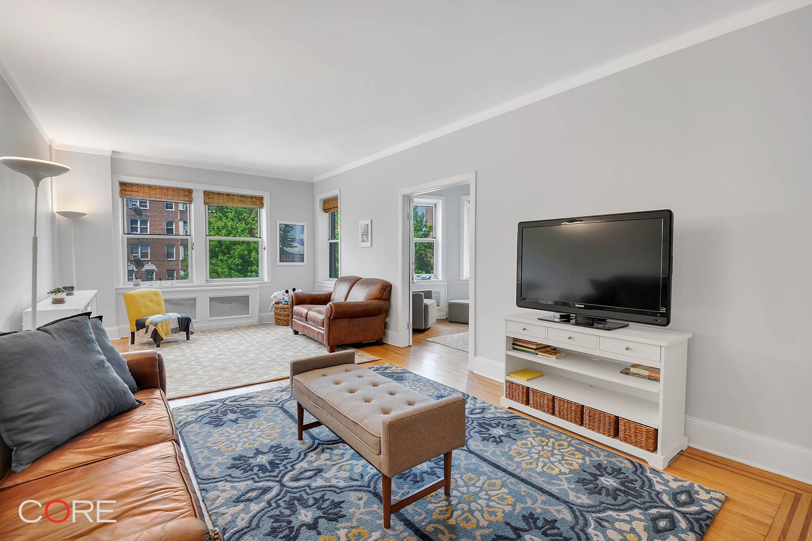 This stunning, open view, corner two bedroom home underwent a complete renovation in recent years, and today presents a rare buying opportunity at the Griswold.