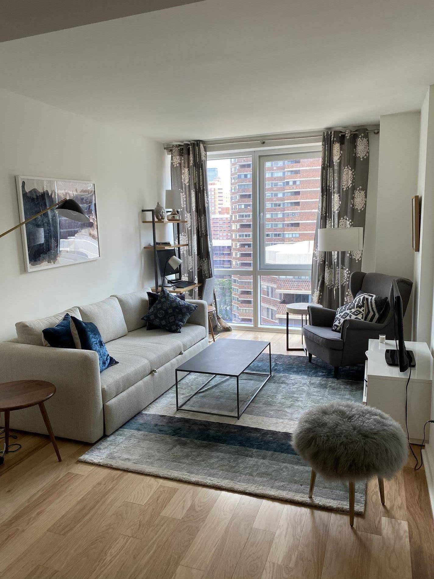 If you're looking for condo living in a modern doorman elevator building, but aren't ready to purchase then this is the apartment for you.