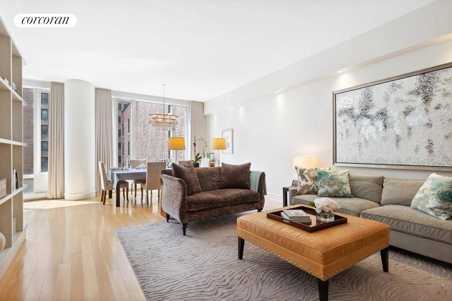 Expand your life in this stunningly modern convertible 4 bedroom 3 bathroom condominium at Ariel West on Manhattan's Upper West Side.