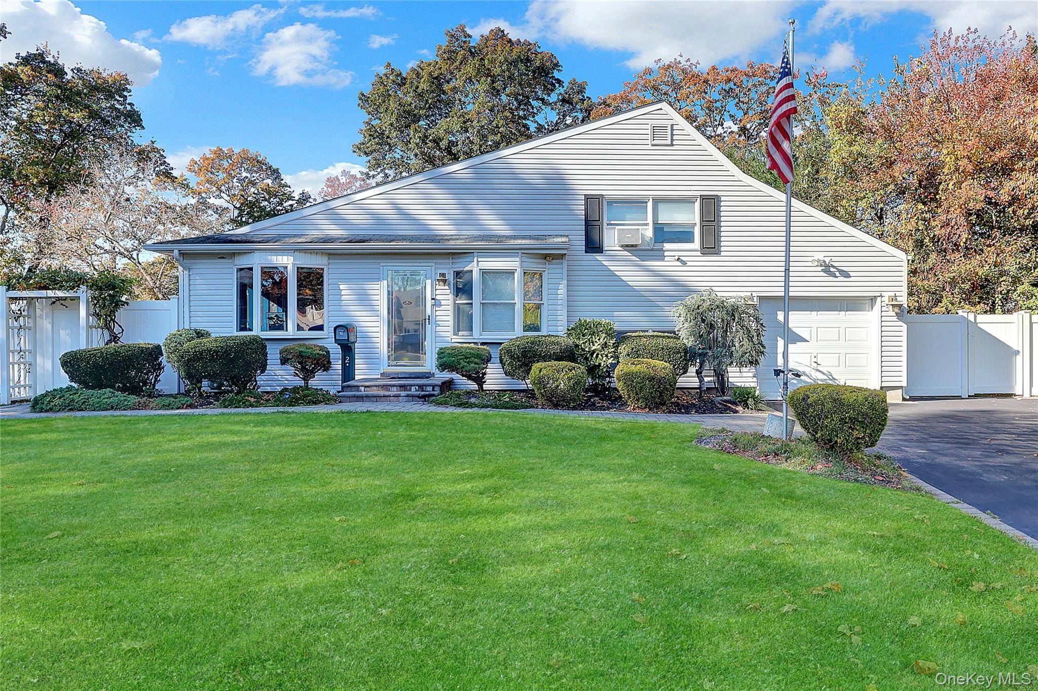 Welcome to 2 Fawn pl. Smithtown, This charming 3 bedroom, 2 full bath home offers the perfect blend of comfort, privacy, and convenience.