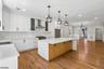 Kitchen open to Dining Room