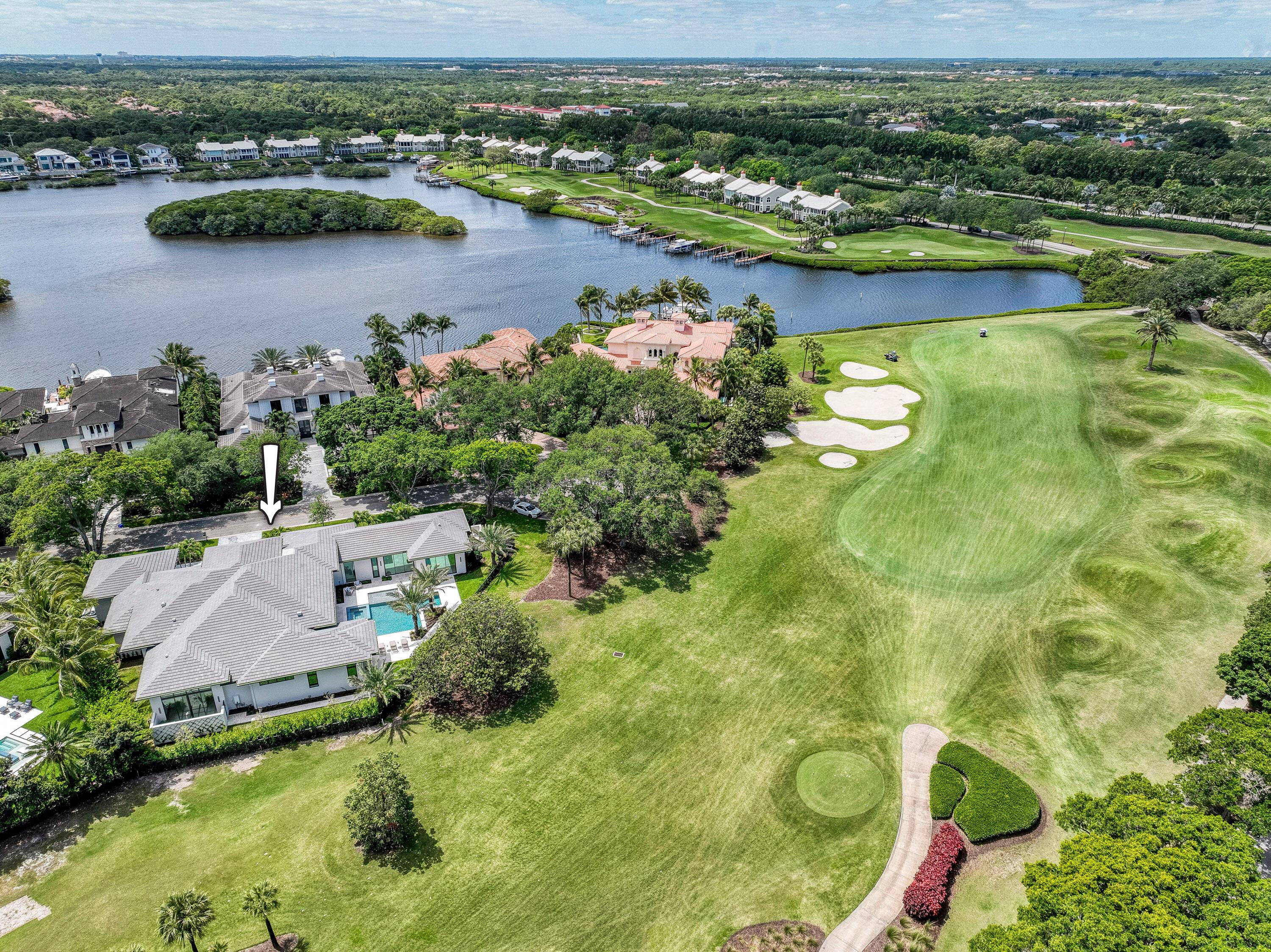 An exceptional property on a premium golf course location within the world renowned Admirals Cove.