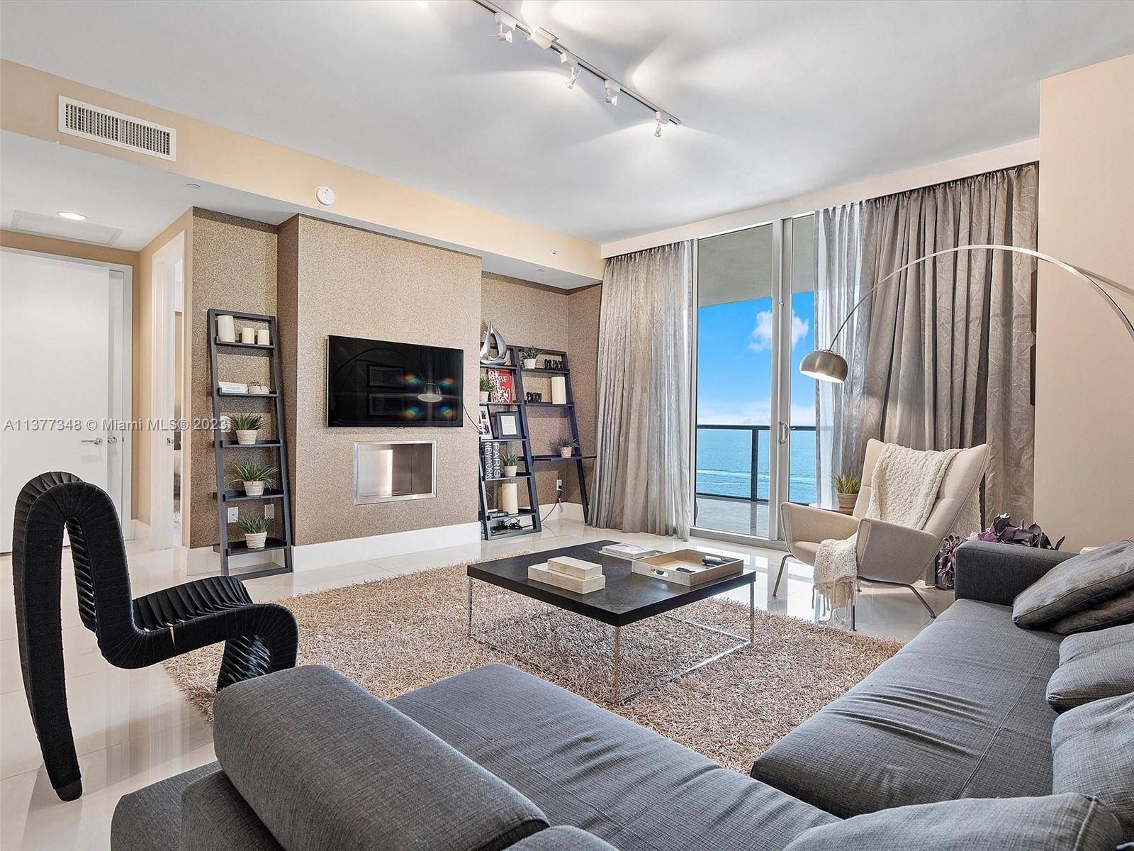 furnished, 2 beds, 2 1 2 Baths with direct ocean view.