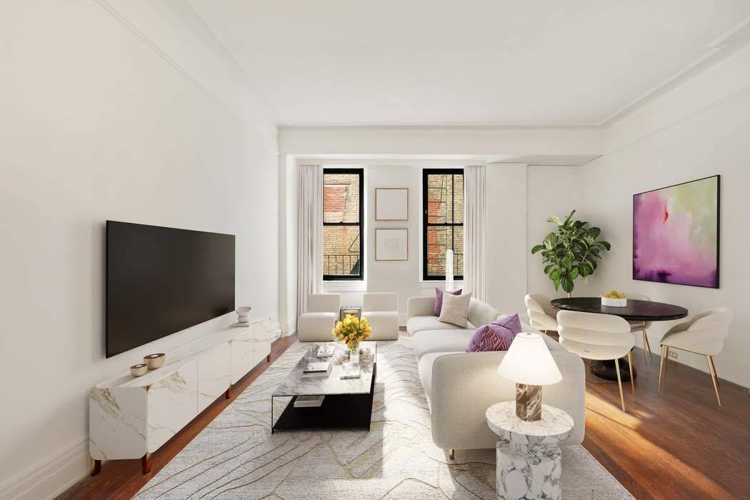 Large Prewar One Bedroom with Home Office.