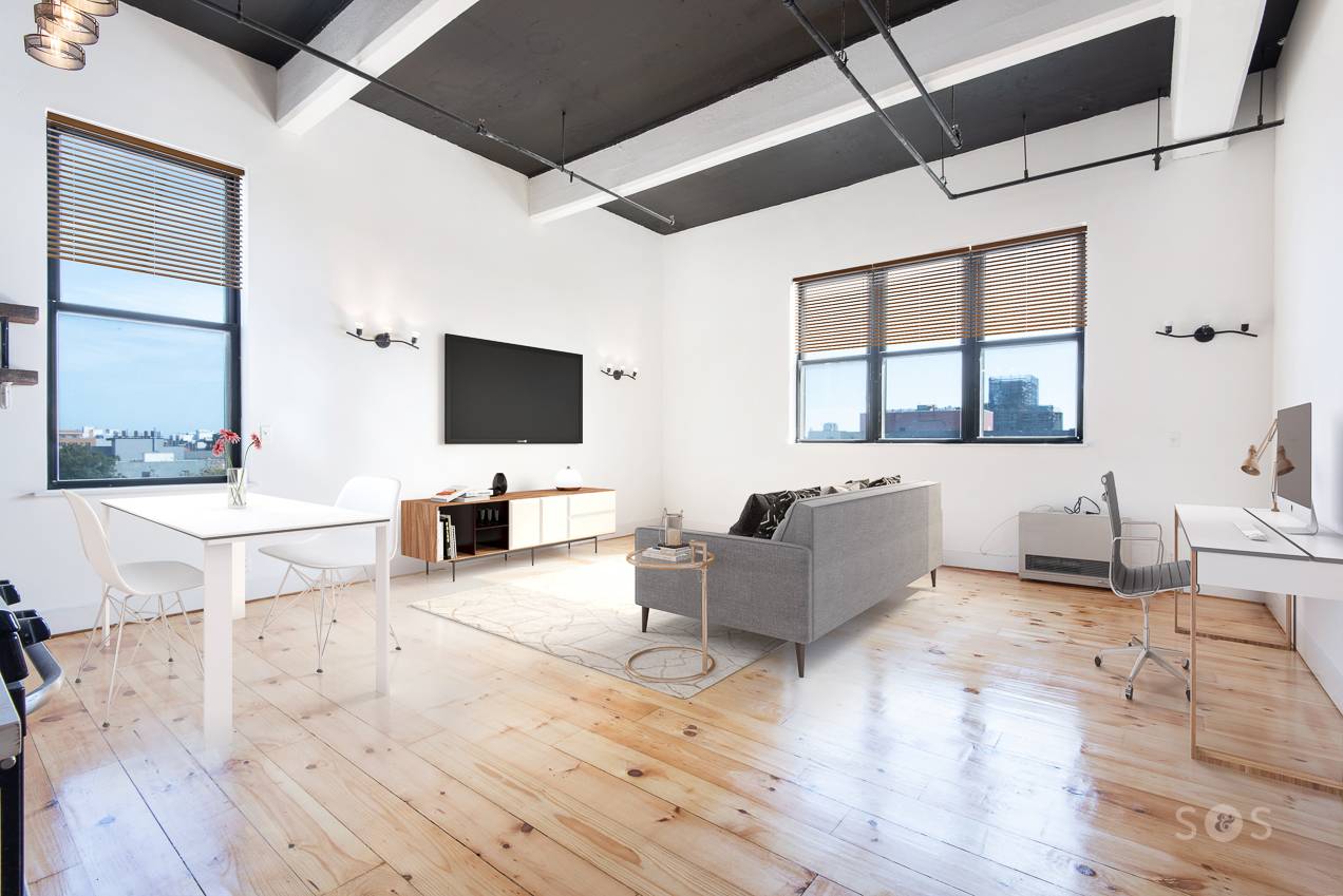 350 Manhattan, also known as the Skillman Lofts is a quintessential artist loft residence located in central Williamsburg.