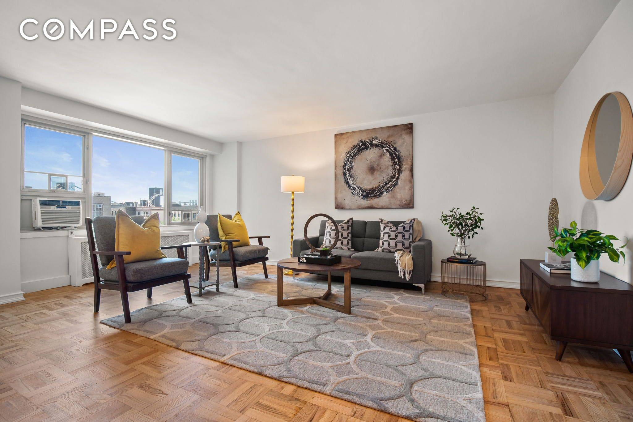 Welcome home ! For those who covet an abundance of light and space, expansive sky views and modern living, look no further than 6K at Cabrini Terrace.