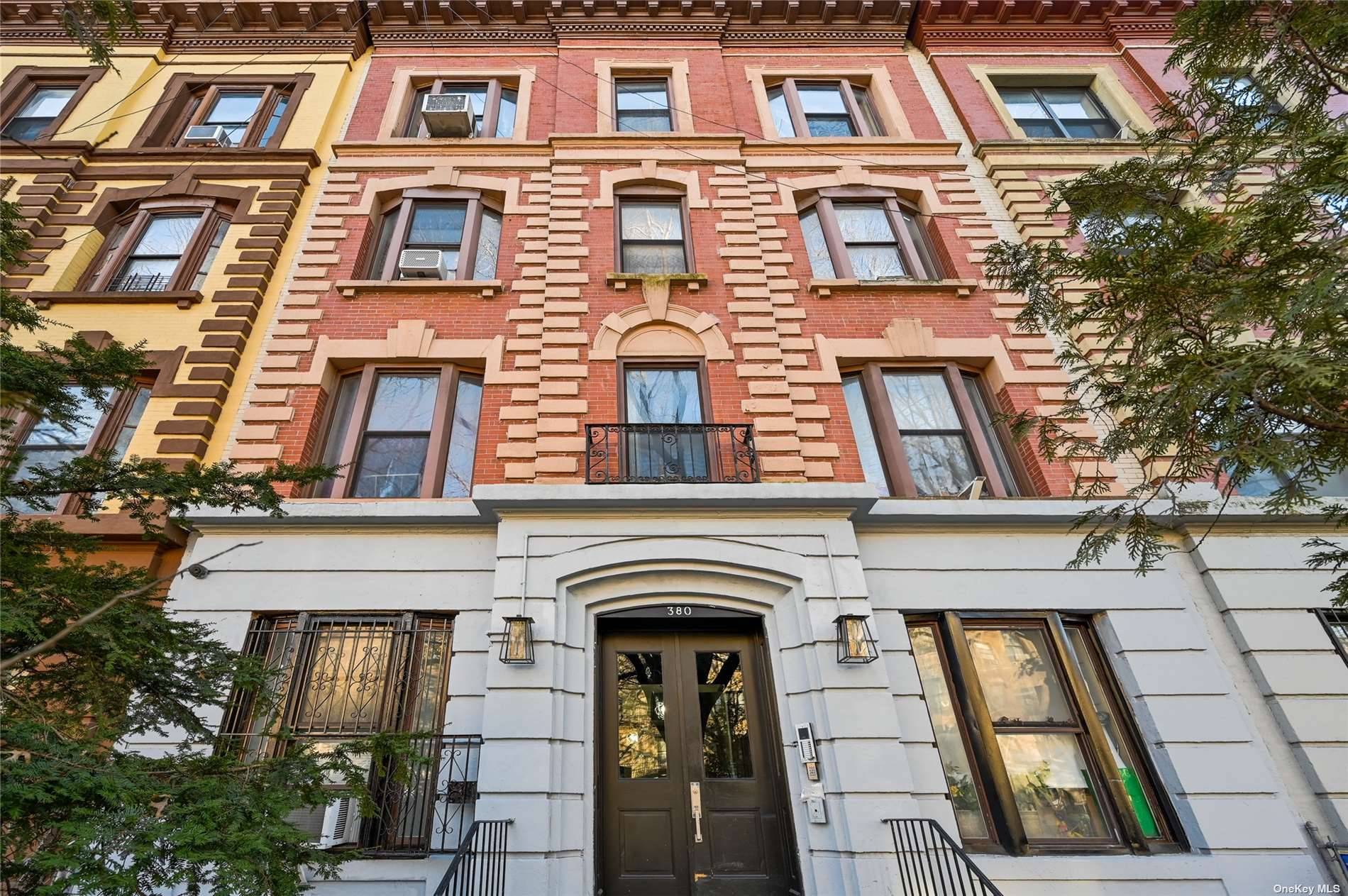 Inches away from Prospect Park, and Grand Army Plaza, stands the Quintessential Brooklyn Multi Family Townhouse.