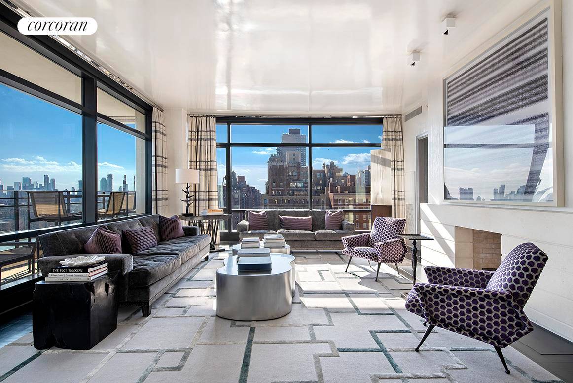 Breathtaking views of the East River, Carl Shultz Park and the City skyline, make this eight room, approximately 3, 600sf condo a one of a kind home.