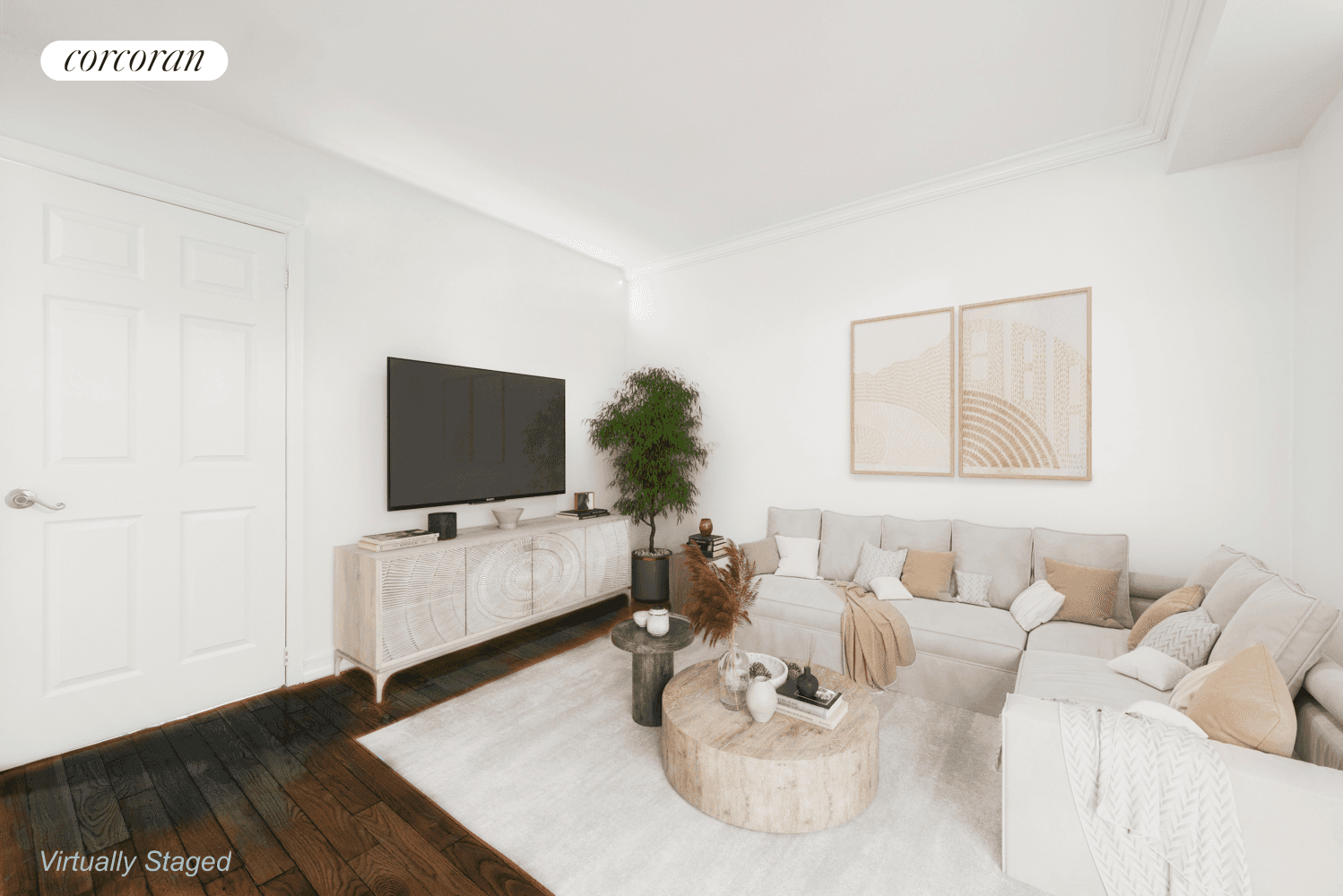 401 West 56th St, Apartment, 5P is a spacious and light 2 bedroom apartment just blocks away from Central Park and Columbus Circle.