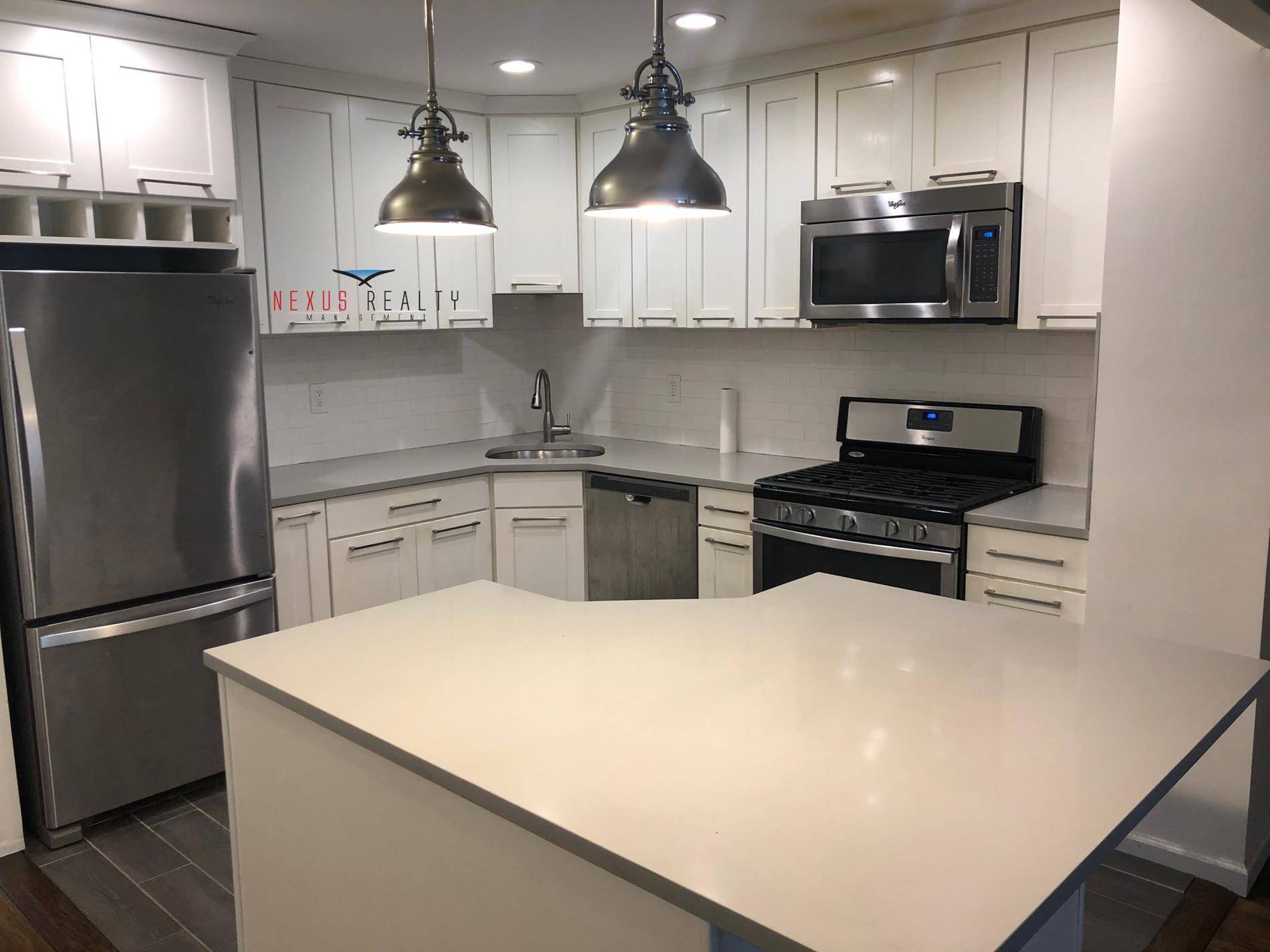 Beautiful newly remodeled 3 bedroom apartment with 1 1 2 bathrooms and walk in closet on the 3rd floor of a beautiful buildingBrand new hardwood floors.