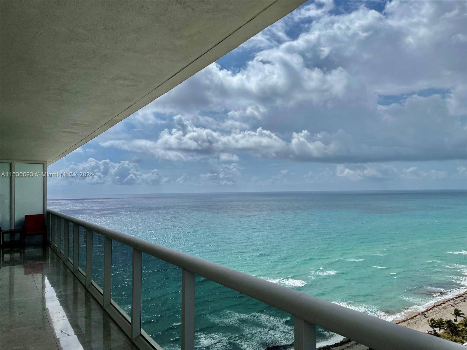 Magnificent 2 2 beautifully furnished corner unit with SE views of Ocean and Intracoastal.