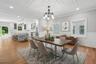 Virtual staged Dining Room