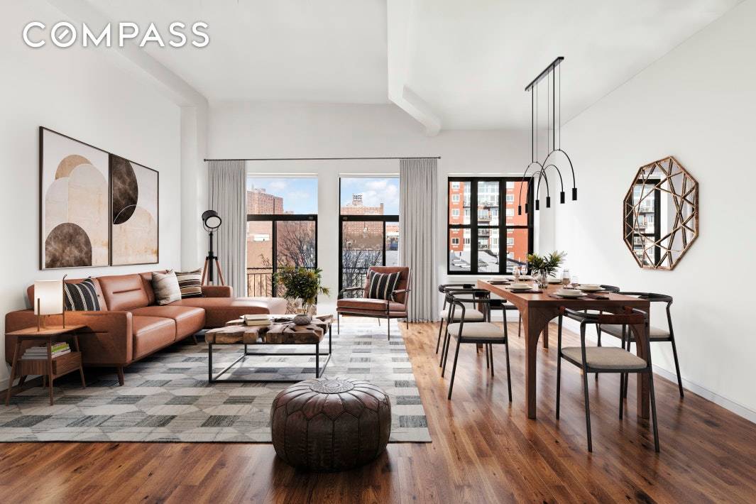 Welcome to authentic loft living on the cusp of Clinton Hill and Bed Stuy !