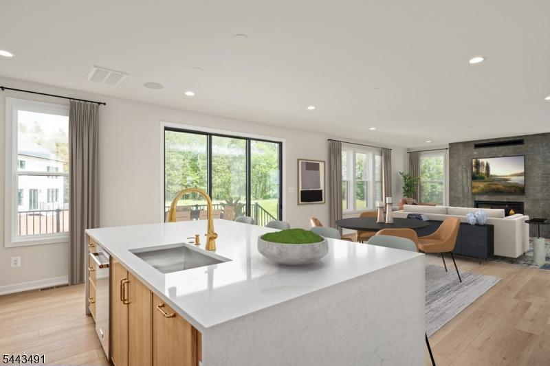Model Kitchen and Great Room