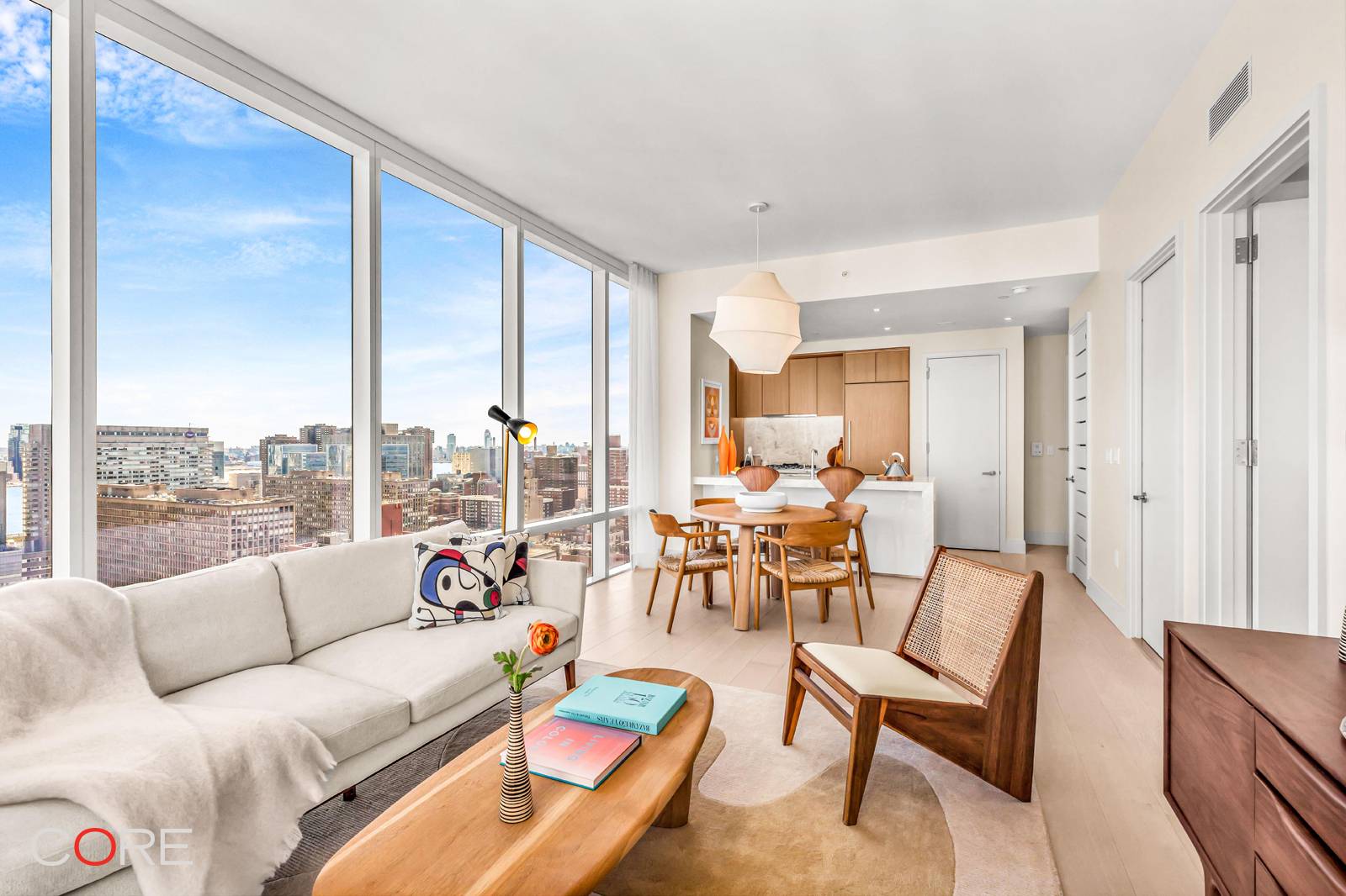 Private In Person amp ; Virtual Appointments Available Immediate Occupancy Immerse yourself in the urban tapestry with stunning views of the city skyline from this expansive 723 square foot one ...