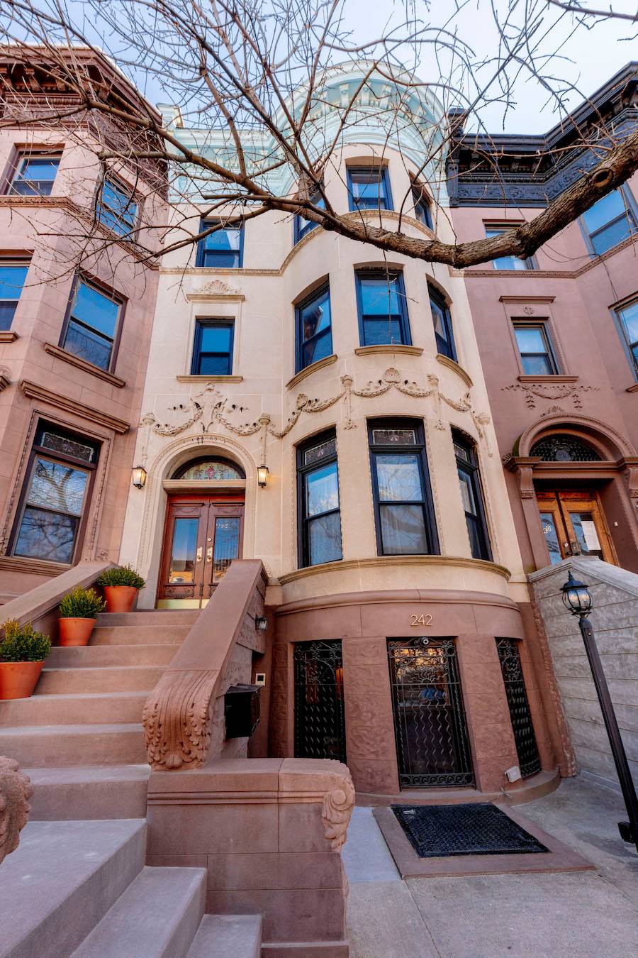Elegant Limestone in Stuyvesant Heights Built at the turn of the 19th century, and part of the Stuyvesant Heights landmark district designated in 1971, 242 Decatur Street resides on one ...
