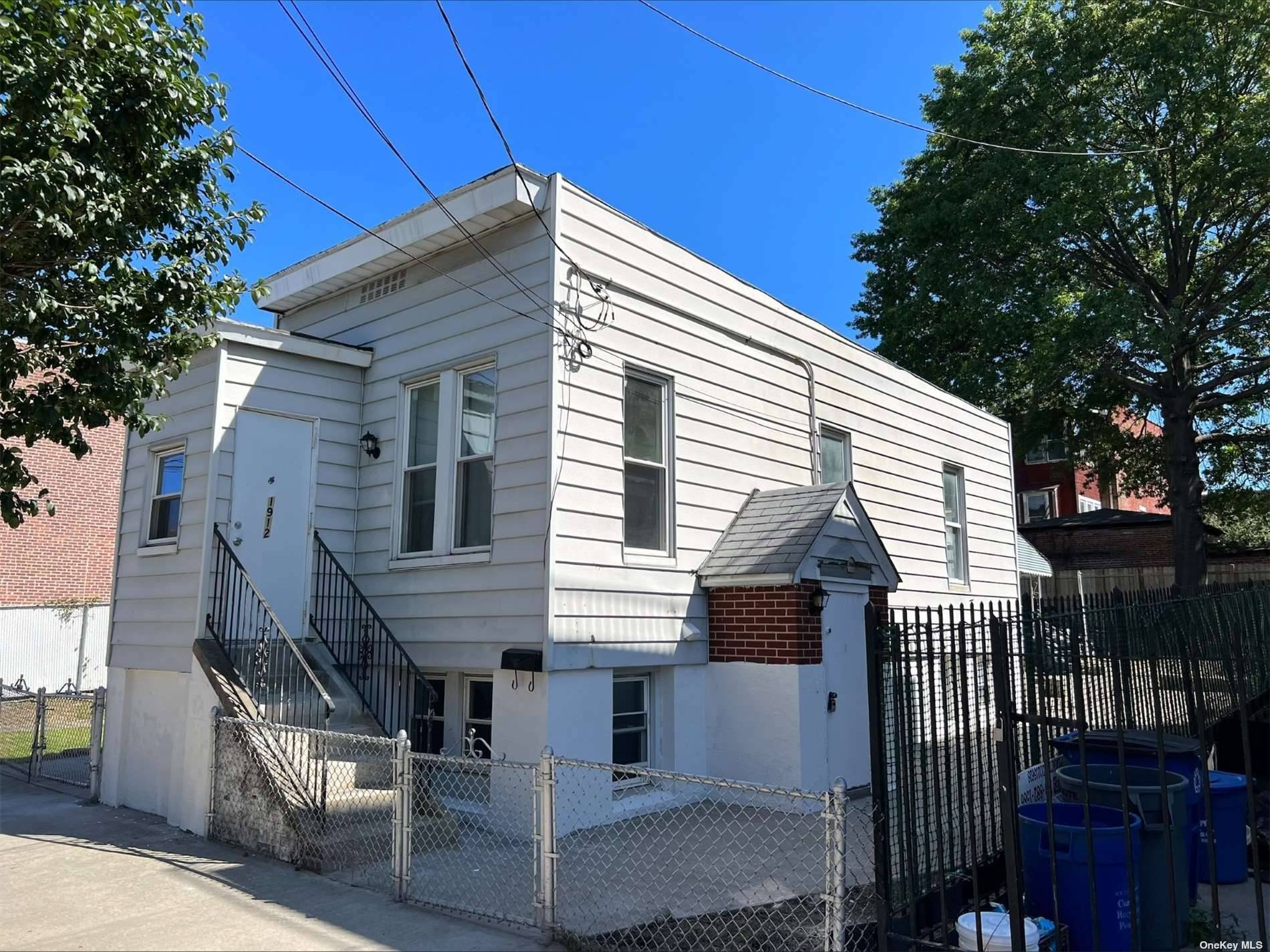 Completely Renovated Cozy Whole House for Rent in the Pelham Bay Area of the Bronx ; Features 2 Bedrooms, 1 New Bathroom, a Large Living Room, Eat in Kitchen, and ...