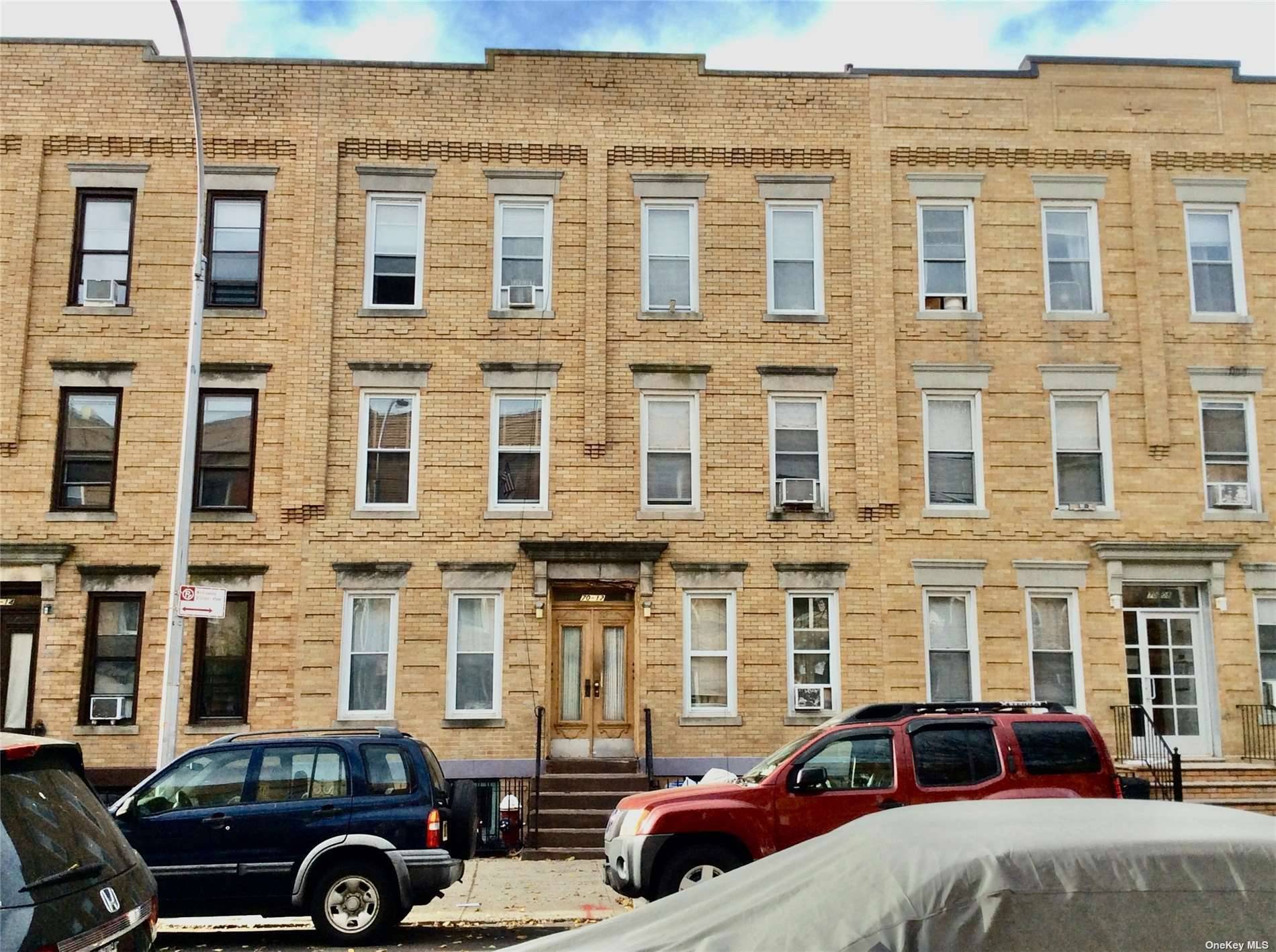 Beautiful 6 Family Brick R5D Zoning, Rent Stabilized Units, Each With A One Year Lease Ending In August 2024.
