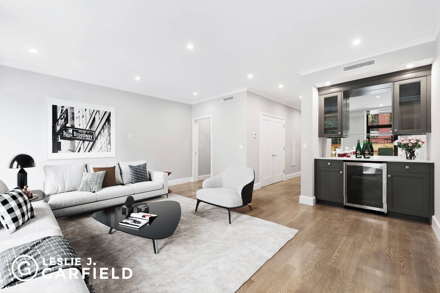 This garden triplex apartment is available in a 20' wide, two family, gut renovated, classic contemporary townhouse located blocks from Gramercy Park and Irving Place.