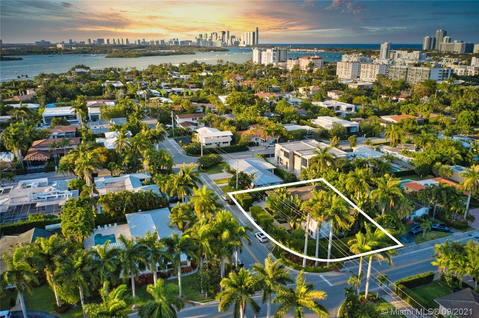 Newly built architecturally timeless residence located in one of South Florida s most desirable neighborhoods, Bay Harbor Islands.