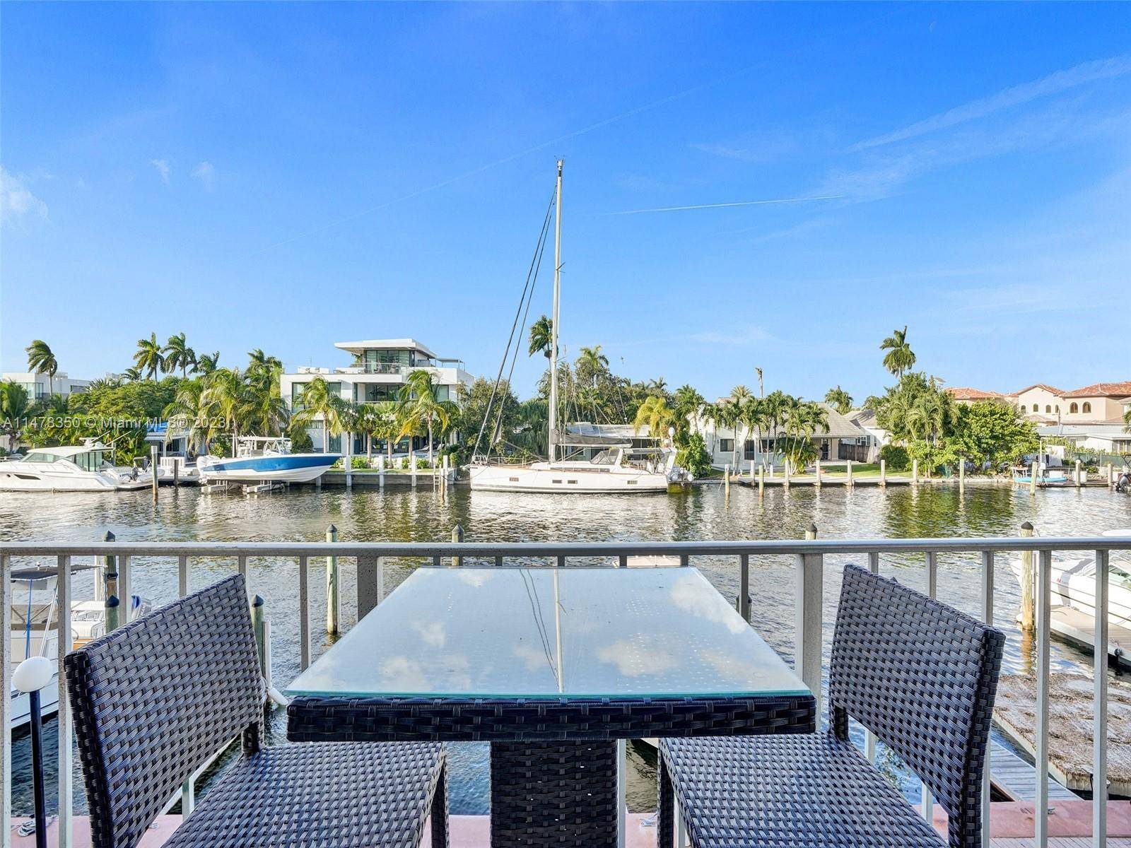 Experience waterfront luxury in Fort Lauderdale with this 2 bedroom, 1.
