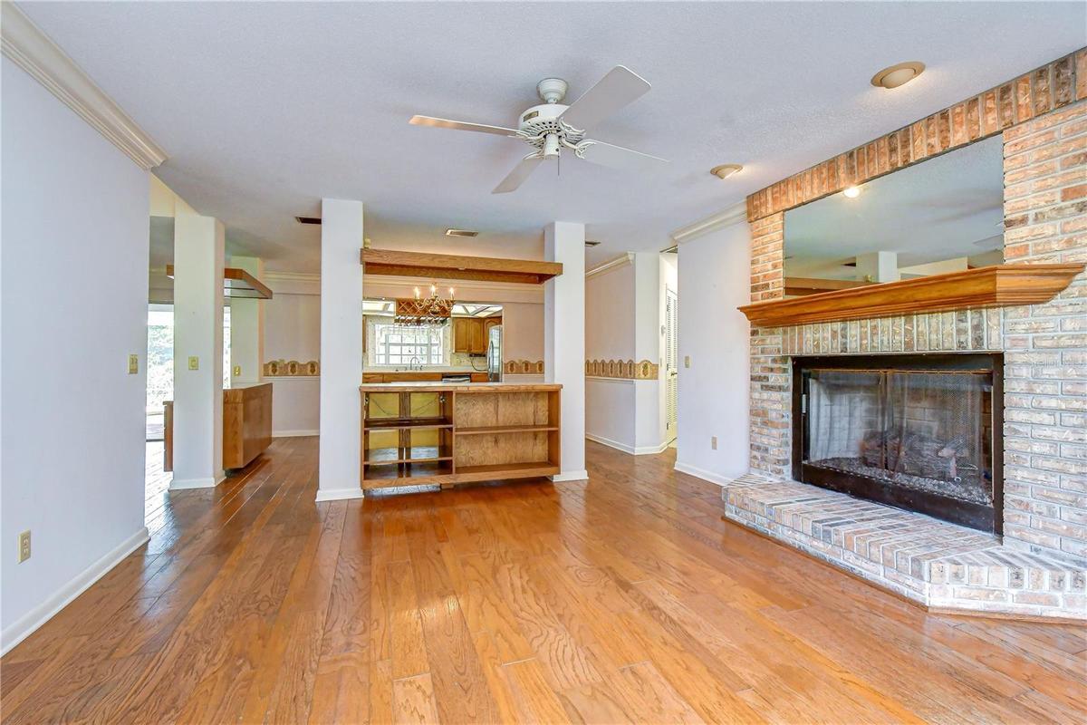 Open layout designed for entertaining.