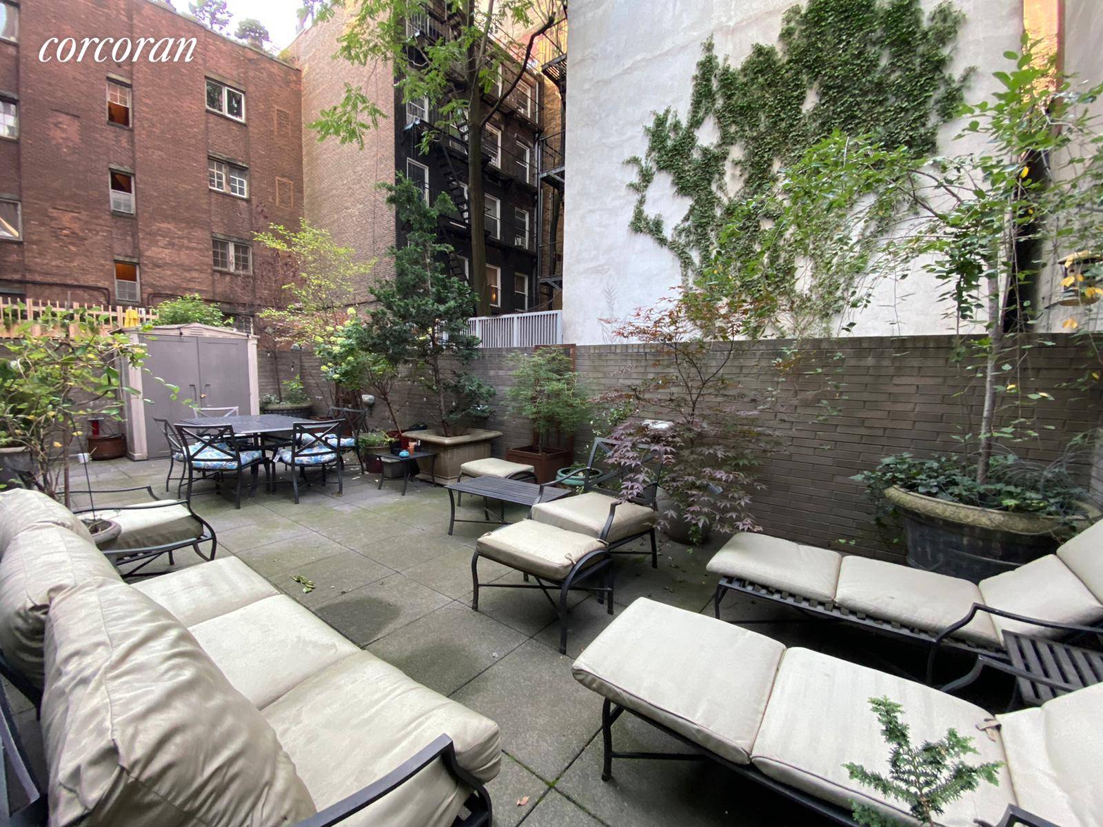 Outdoor Galore ! Welcome to unit 1B at 110 Third, a true oasis in the heart of the East Village.