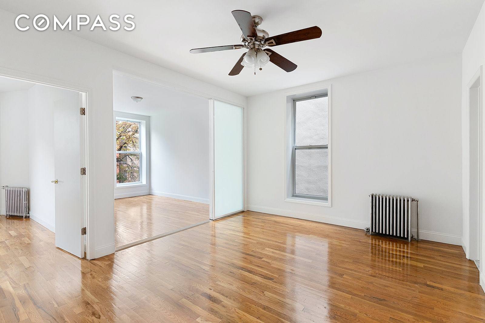 Live in Clinton Hill in a beautiful 2 BR 1 BA in a well maintained walk up building located around the corner from the Classon G train, Peaches, Clementine, Speedy ...
