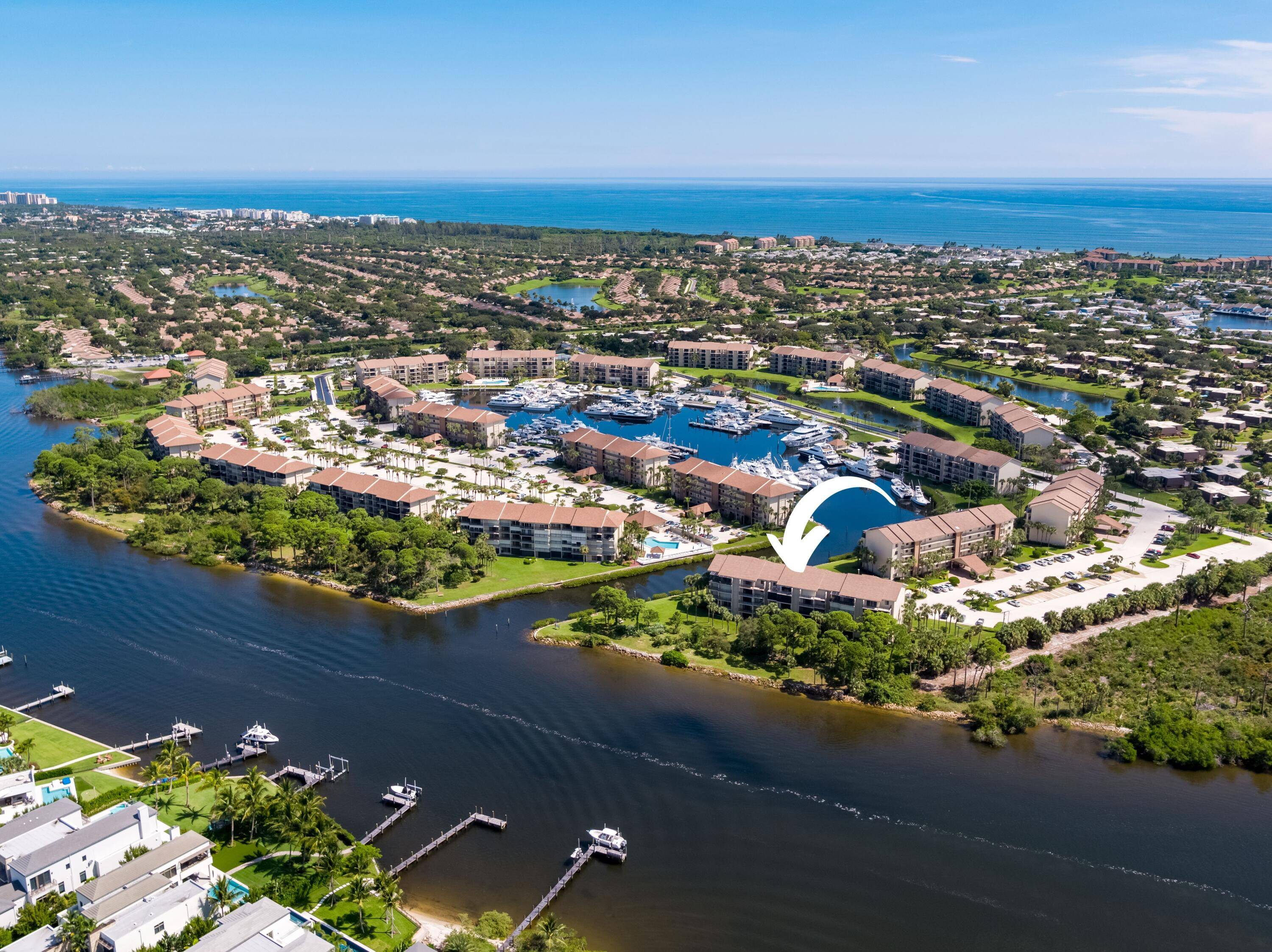 Awesome Intracoastal lush preserve nature area views from this immaculate Bluffs Marina Condo that has been updated.