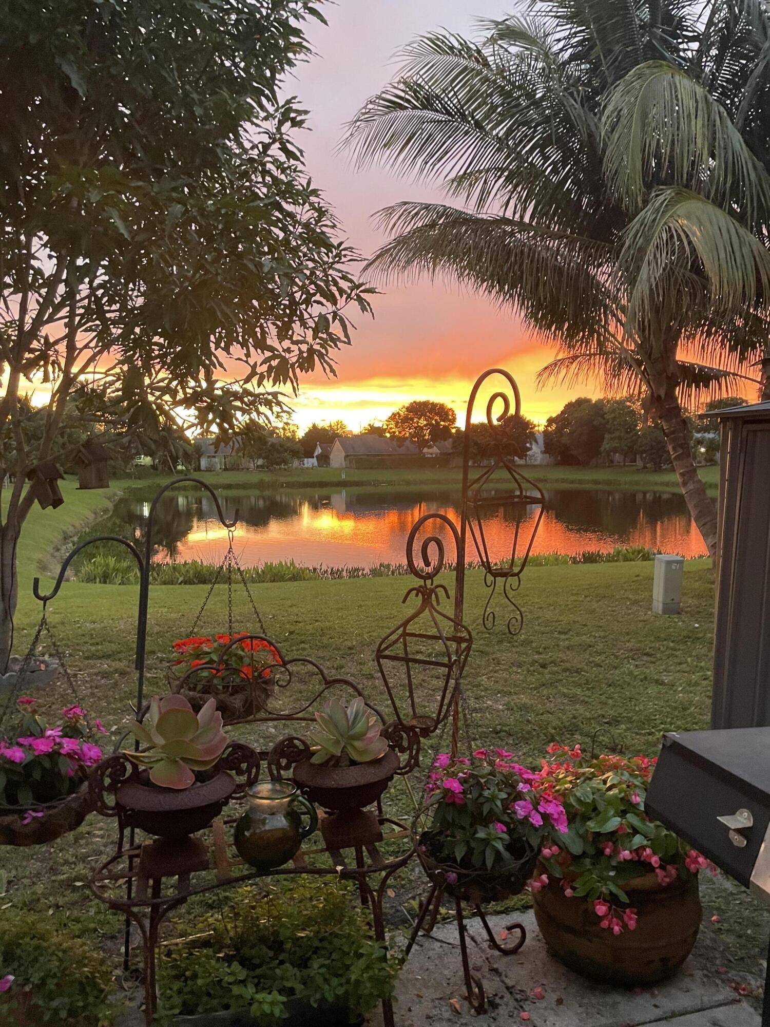 Experience the charm of this 2 bed, 2 bath home in Lake Worth, with a serene lake view that embodies the essence of Florida living.