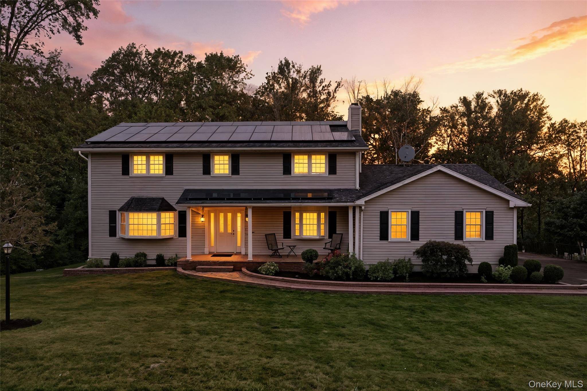 Location location ! Welcome home to this well maintained Center Hall Colonial nestled on nearly an acre of private property on a serene cul de sac in sought after Southern ...