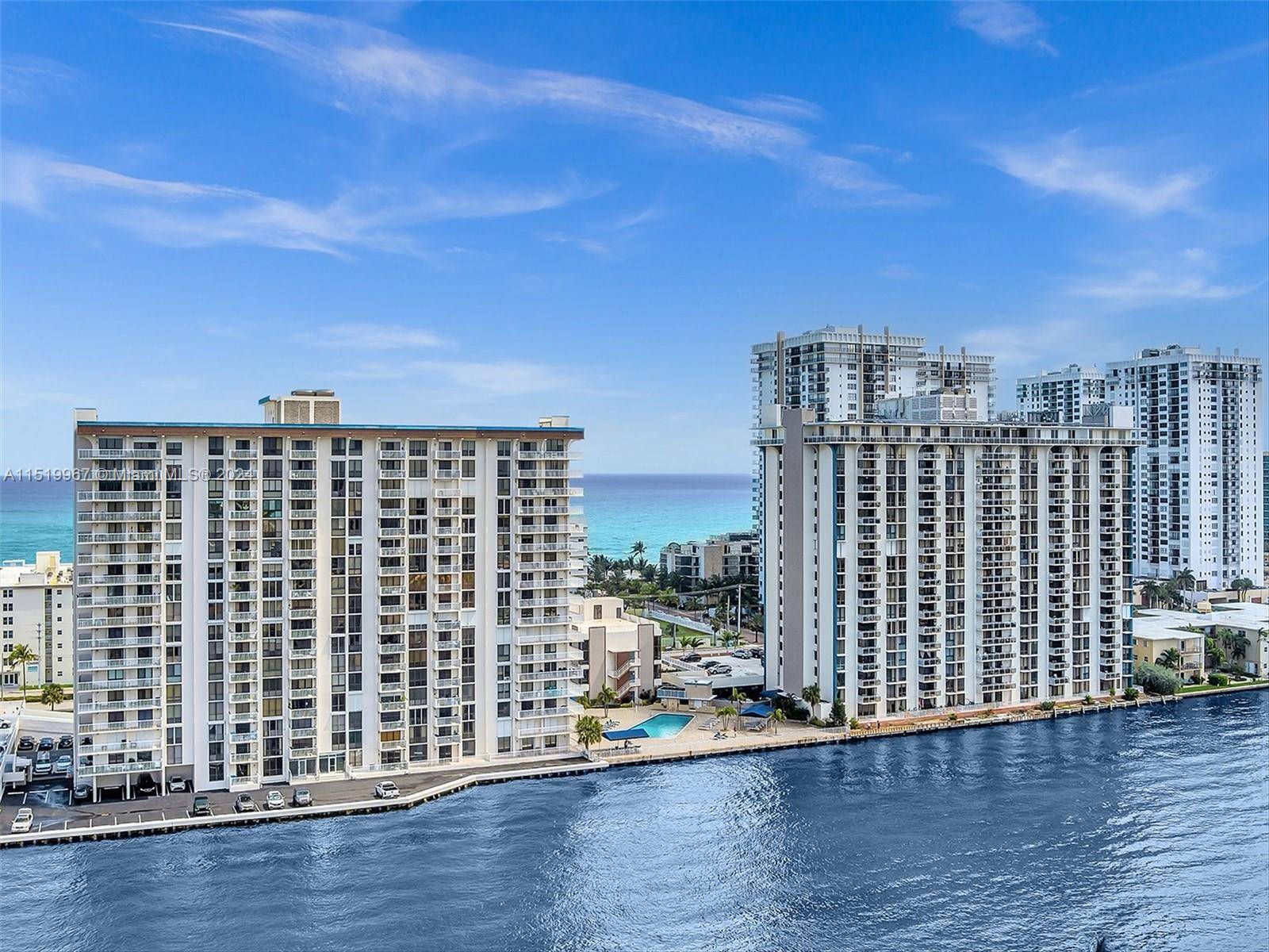 TOTALLY RENOVATED MODERN, AND BEAUTIFUL UNIT WITH GORGEOUS VIEWS OF THE INTRACOASTAL WATERWAY FROM THE BALCONY AND EVERY ROOM !
