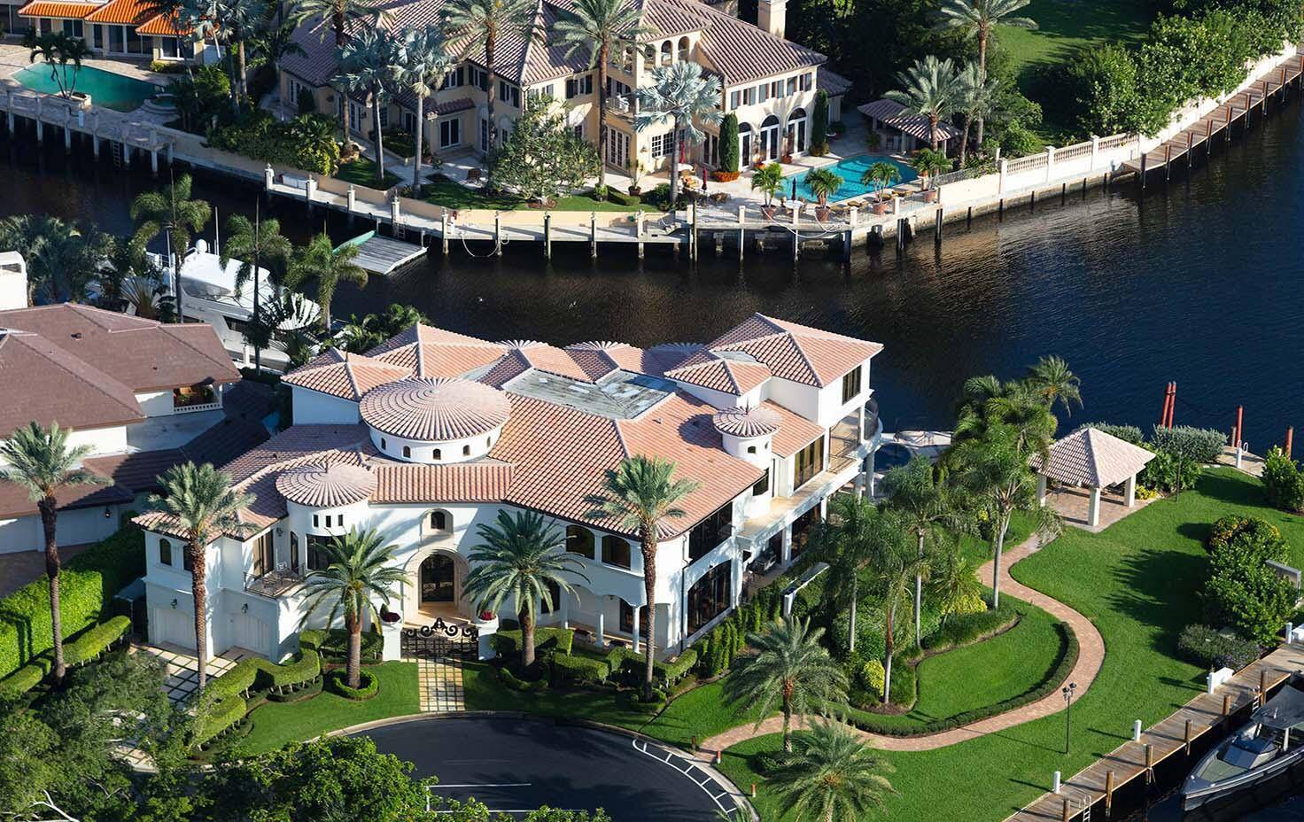 This Sanctuary Deepwater showplace is sited on 116 feet of prime waterfrontage overlooking the Intracoastal constructed by Cudmore Builders and award winning Affiniti Architects.