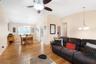 Living Rm/ Dining Rm Open Fl