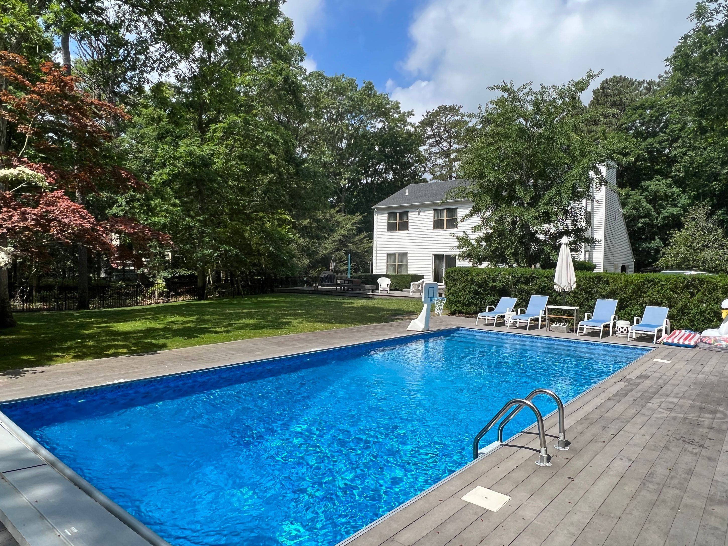 Beautiful Summer Rental With Heated Pool and Private Backyard